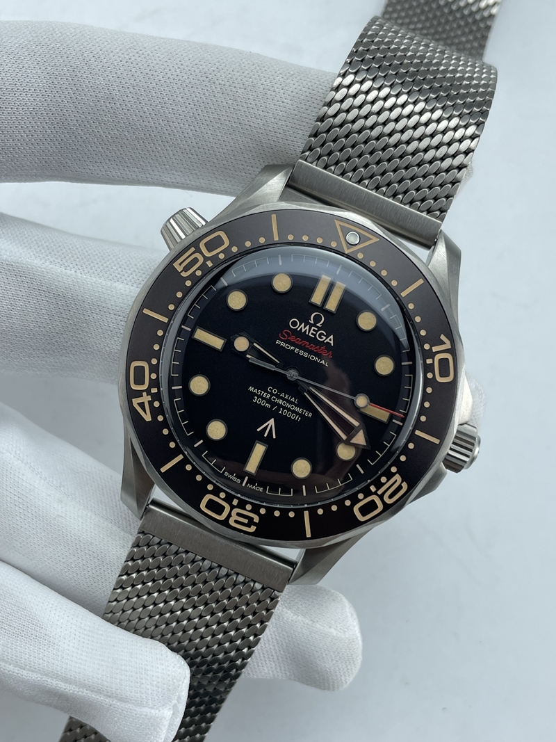 (준비완료/특급배송)NO.3644/VS공장 오메가 씨마스터300 노타임투다이 NTTD 타타늄메쉬 V7 최신버전
